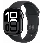 Умные часы Apple Watch Series 10 46 мм, M/L 140-245 мм, Aluminium Case GPS+Cellular, Jet Black