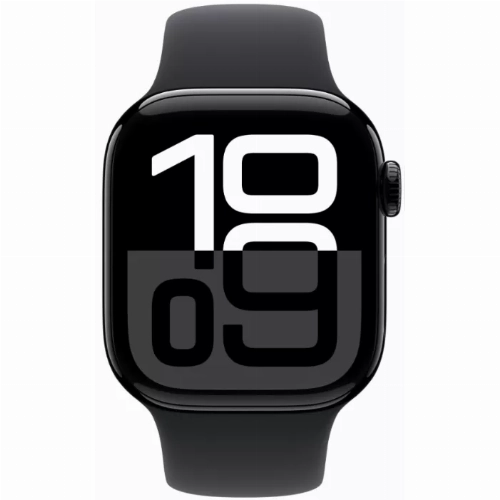 Умные часы Apple Watch Series 10 42 мм, M/L 140-245 мм, Aluminium Case GPS+Cellular, Jet Black