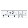 Клавиатура беспроводная Apple Magic Keyboard with Touch ID and Numeric Keypad (MK2C3) White