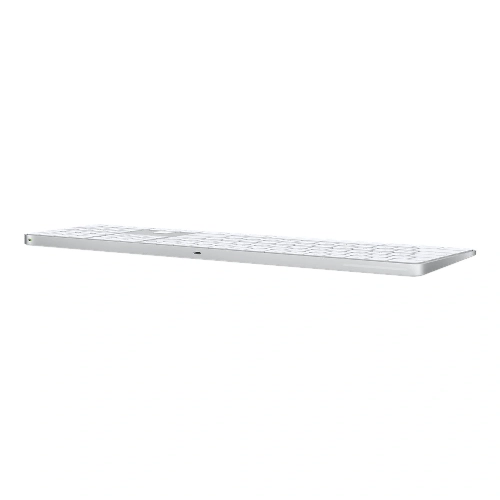 Клавиатура беспроводная Apple Magic Keyboard with Touch ID and Numeric Keypad (MK2C3) White