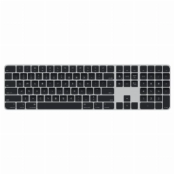 Клавиатура беспроводная Apple Magic Keyboard with Touch ID and Numeric Keypad (MMMR3) Black