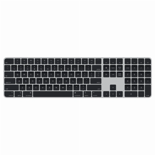 Клавиатура беспроводная Apple Magic Keyboard with Touch ID and Numeric Keypad (MMMR3) Black