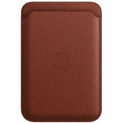 Чехол-бумажник Apple MagSafe для iPhone, коричневый