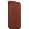 Чехол-бумажник Apple MagSafe для iPhone, коричневый