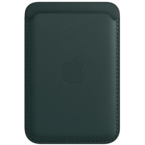 Чехол-бумажник Apple MagSafe для iPhone, зелёный лес