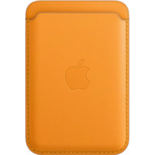 Чехол-бумажник Apple MagSafe для iPhone, золотой апельсин