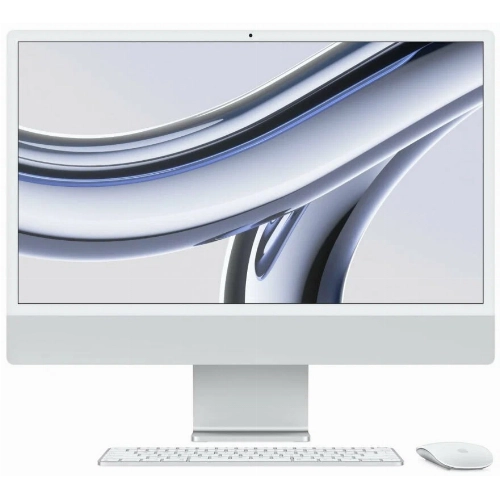 Apple iMac 24" Retina 4,5K 2023 M3 8/10/24/1tb (Z19D0023G), серебристый