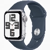 Умные часы Apple Watch Series SE Gen 2 40 мм Aluminium Case, Silver/White Sport Band