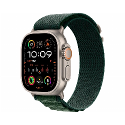 Смарт-часы Apple Watch Ultra 2 49 мм Natural Titanium Case with Dark Green Alpine Loop Large