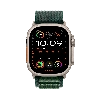 Смарт-часы Apple Watch Ultra 2 49 мм Natural Titanium Case with Dark Green Alpine Loop Large