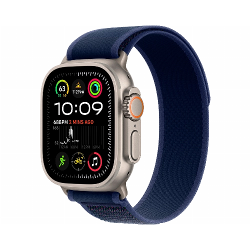 Смарт-часы Apple Watch Ultra 2 49 мм Natural Titanium Case with Blue Trail Loop Medium