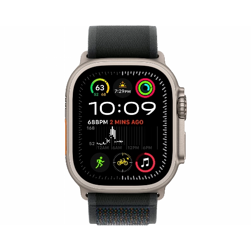 Смарт-часы Apple Watch Ultra 2 49 мм Natural Titanium Case with Black Trail Loop Medium