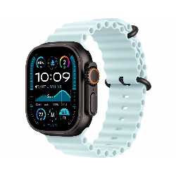 Смарт-часы Apple Watch Ultra 2 49 мм Black Titanium Case with Ice Blue Ocean-Band Small/Medium/Large