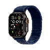 Смарт-часы Apple Watch Ultra 2 49 мм Black Titanium Case with Blue Trail Loop Small