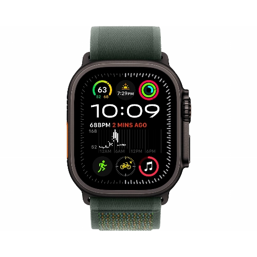 Смарт-часы Apple Watch Ultra 2 49 мм Black Titanium Case with Green Trail Loop Small