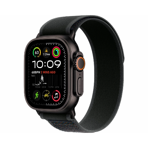 Смарт-часы Apple Watch Ultra 2 49 мм Black Titanium Case with Black Trail Loop Small