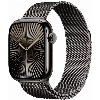 Умные часы Apple Watch Series 10 42 мм, Titanium Case Cellular, Milanese Loop, Black