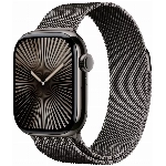 Умные часы Apple Watch Series 10 42 мм, Titanium Case Cellular, Milanese Loop, Black