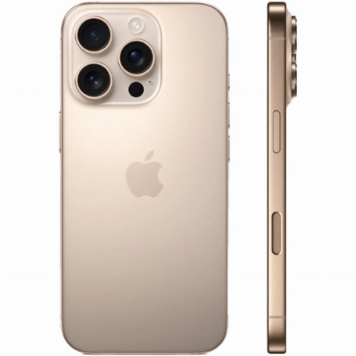 Смартфон Apple iPhone 16 Pro Max 256 ГБ, Dual (nanoSIM+eSIM), Desert Titanium