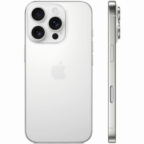 Смартфон Apple iPhone 16 Pro Max 512 ГБ, Dual (nanoSIM+eSIM), White Titanium