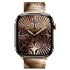 Умные часы Apple Watch Series 10 46 мм, M/L 140-245 мм, Titanium Case Cellular, Milanese Loop, Gold