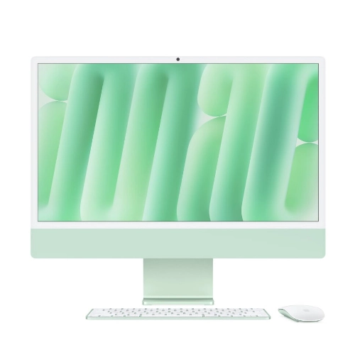 Apple iMac 24" Retina 4,5K 2024 M4 10/10/16/512 Гб (MWV03) , зеленый