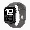 Умные часы Apple Watch Series 10 42 мм, S/M 130-200 мм, Jet Black Aluminium Case GPS, Stone Gray