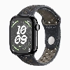 Умные часы Apple Watch Series 10 42 мм, S/M 130-200 мм, Jet Black Aluminium Case GPS, Midnight Sky Nike Sport Band