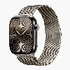 Умные часы Apple Watch Series 10 46 мм, M/L 140-245 мм, Titanium Case Cellular, Milanese Loop, Natural