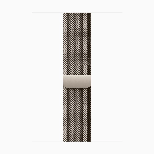 Умные часы Apple Watch Series 10 46 мм, M/L 140-245 мм, Titanium Case Cellular, Milanese Loop, Natural