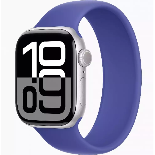 Умные часы Apple Watch Series 10 42 мм, Silver Aluminium Case GPS, Solo Loop, Ultramarine