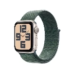 Умные часы Apple Watch Series SE Gen 2 44 мм Starlight Aluminium Case, Green Sport Loop