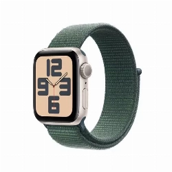 Умные часы Apple Watch Series SE Gen 2 40 мм Starlight Aluminium Case, Green Sport Loop