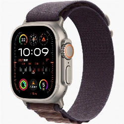 Смарт-часы Apple Watch Ultra 2 49 мм Natural Titanium Case with Indigo  Alpine Loop Medium