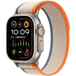 Смарт-часы Apple Watch Ultra 2, 49 мм Titanium Case with Orange/Beige Trail Loop - S/M-M/L