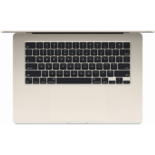 Ноутбук Apple MacBook Air 15 2023 2880x1864, Apple M2, RAM 8 ГБ, SSD 512 ГБ, Apple graphics 10-core, macOS, MQKV3, starlight