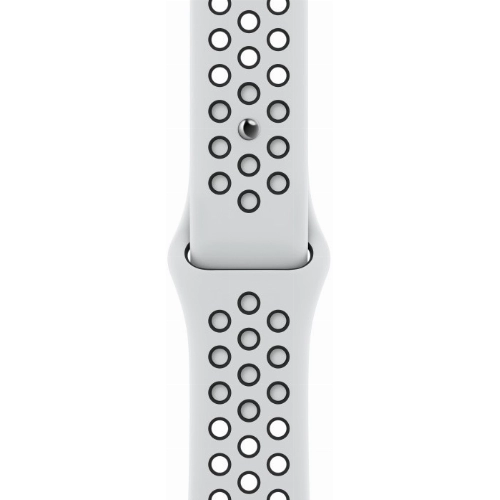 Умные часы Apple Watch Nike SE GPS + Cellular 40 мм Aluminium Case, чистая платина/черный