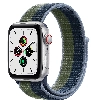 Умные часы Apple Watch Nike SE GPS + Cellular 44 мм Aluminium Case, серебристый/зеленый
