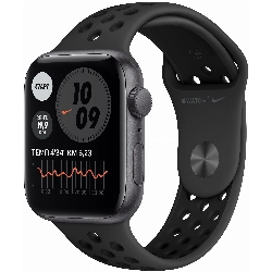 Умные часы Apple Watch Nike SE 44 мм Aluminium Case, черный