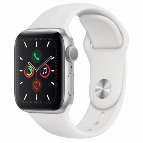 Умные часы Apple Watch Series 5 44 мм, серебристый