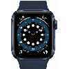 Умные часы Apple Watch Series 6 44 мм GPS + Cellular, синий/темный ультрамарин