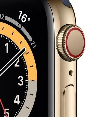 Умные часы Apple Watch Series 6 40 мм GPS, золотистый/кипрский зеленый