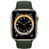 Умные часы Apple Watch Series 6 44 мм GPS, золотистый/кипрский зеленый