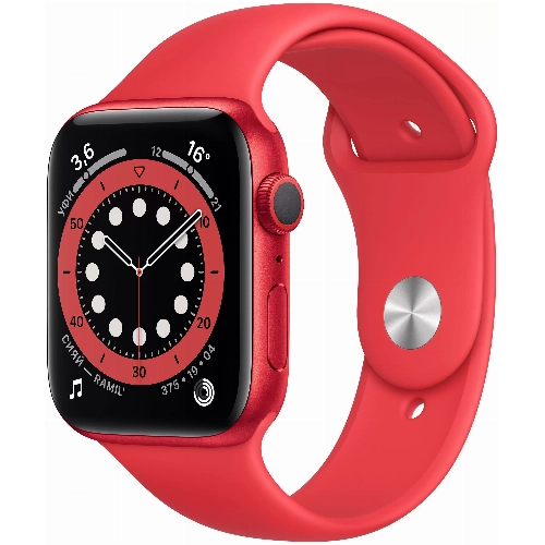 Умные часы Apple Watch Series 6 44 мм GPS + Cellular, (PRODUCT)RED