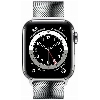 Умные часы Apple Watch Series 6 40 мм GPS + Cellular, серебристый/серебристый Milanese Loop