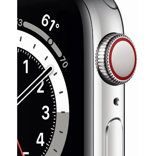 Умные часы Apple Watch Series 6 44 мм GPS, серебристый/серебристый Milanese Loop