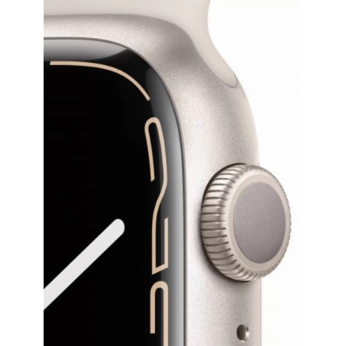 Умные часы Apple Watch Series 7 GPS + Cellular 45 мм Aluminium Case, сияющая звезда