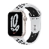 Умные часы Apple Watch Nike Series 7 GPS + Cellular 45 мм, сияющая звезда/чистая платина