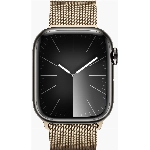 Умные часы Apple Watch Series 9 41 мм Steel Case, Gold Milanese Loop