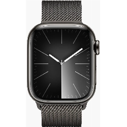 Умные часы Apple Watch Series 9 41 мм Steel Case, Graphite Milanese Loop